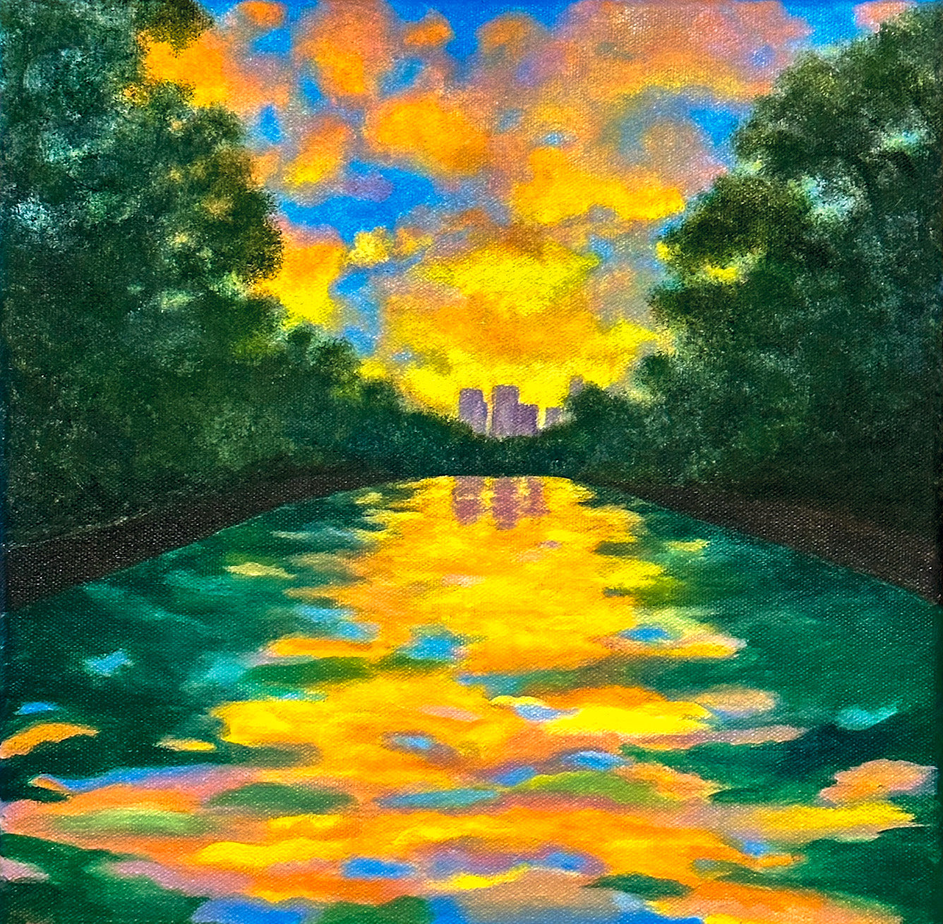 "Barton Springs 2023" Fine Art Print from ELECTRO FISH